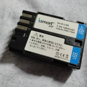 iSmart 出品 Pentax D-LI90 代用鋰電池