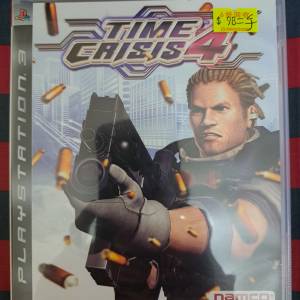 PS3 Time Crisis 4 遊戲光碟