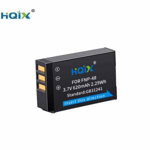 HQIX NP-48 Rechargeable Lithium-Ion Battery For FUJIFILM 代用鋰電池 (3.7V, 62...