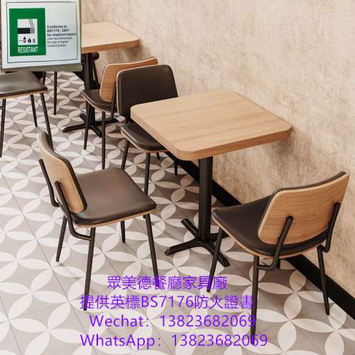 餐館桌椅板凳訂製廠家，茶餐料理店餐枱椅凳卡位沙發梳化訂做，港式餐廳餐桌椅梳化咕...