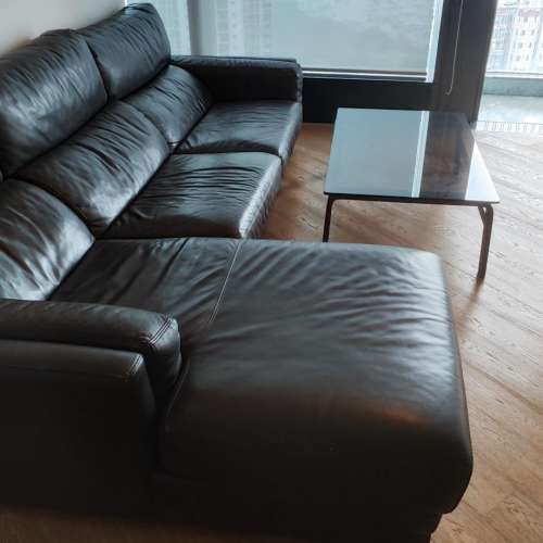 真皮梳化三座位 75%OFF