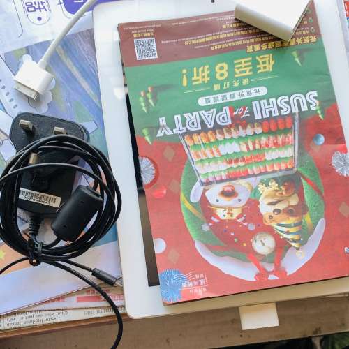 Apple iPad 2 Wi-Fi Tablet Silver Model A1395 32GB