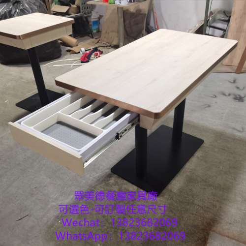 富美家膠板桌子訂做尺寸顏色,訂造餐廳桌椅,餐廳人造石餐檯,西餐廳桌椅table加工製造...