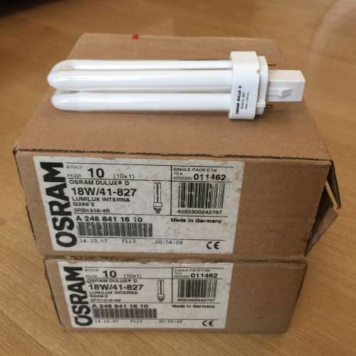 OSRAM 18W/41-827  2針筷子管