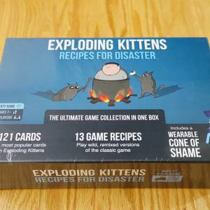 Exploding Kittens Recipes For Disaster 爆炸貓災難食譜