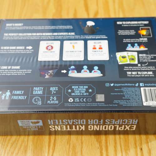 Exploding Kittens Recipes For Disaster 爆炸貓災難食譜