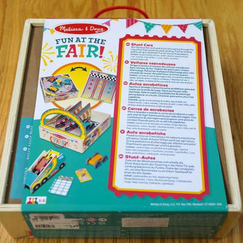 Melissa & Doug Fun at the Fair! Stunt Cars