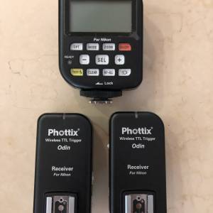Phottix Odin Wireless TTL set for Nikon