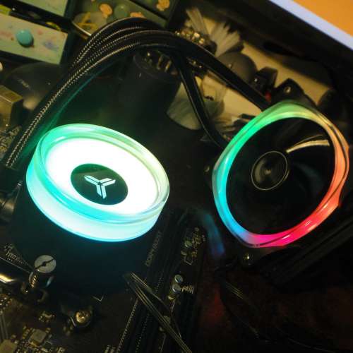 12cm風扇 Socket AM4 單風扇水冷 ARGB
