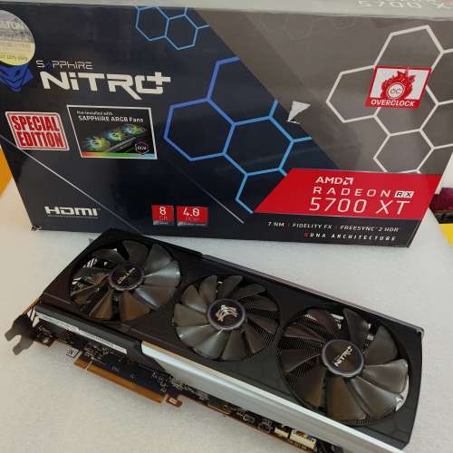 Sapphire NITRO+ RX 5700 XT OC 8G SE