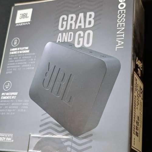 全新JBL GO Essential 可攜式防水藍牙喇叭