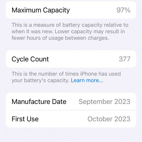 出售 iPhone 15 Pro 128GB 原色