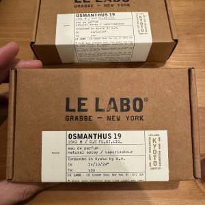 京都限定 Le Labo Osmanthus 19 現貨全新 15ml