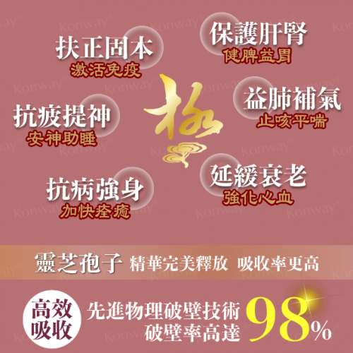 ICHIKI 極靈芝 - 3盒 順豐包郵