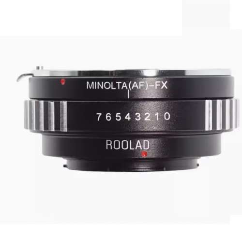 Roolad Sony Alpha A-Mount (and Minolta AF) DSLR Lens To FUJIFILM X Mount Adapter