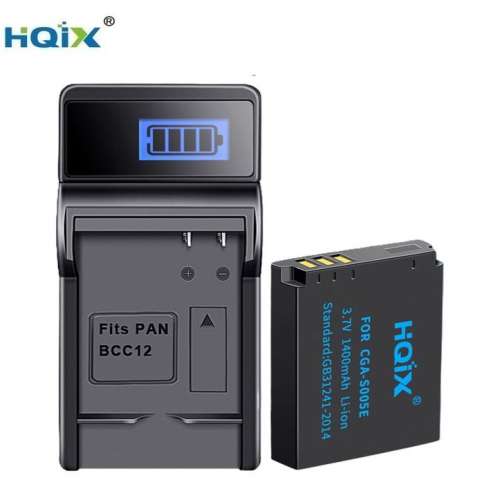 HQXI Panasonic CGA-S005 / CGA-S005A / CGA-S005A/1B Lithium-Ion Battery Pack 代...