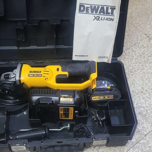 美國DEWALD得偉18V充電角礳機(一套)