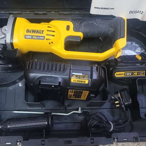 美國DEWALD得偉18V充電角礳機(一套)