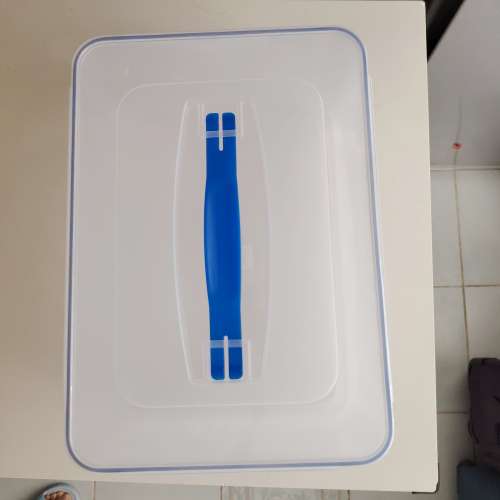 全新有蓋塑膠箱 收納箱 密封盒 40*28*17CM 香港大學站