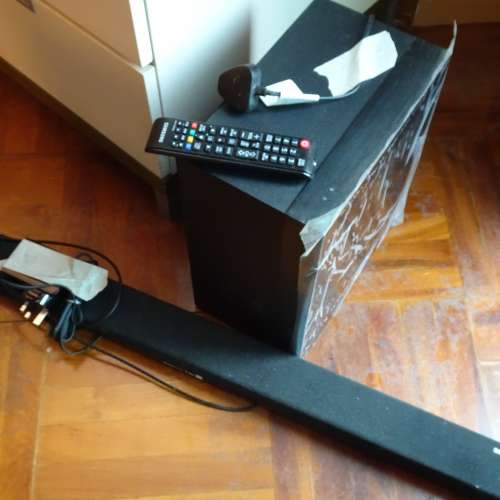 SAMSUNG 三星 UA55NU7100J 55吋 UHD 超高清智能電視連 PS-WM20藍牙Soundbar [二手]