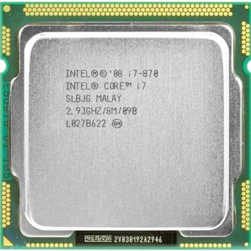 Intel® Core™ i7-870 Processor 8M Cache, 2.93 GHz