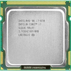 Intel® Core™ i7-870 Processor 8M Cache, 2.93 GHz