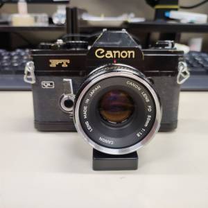 Canon FT + FD 50mm f1.8 銀咀