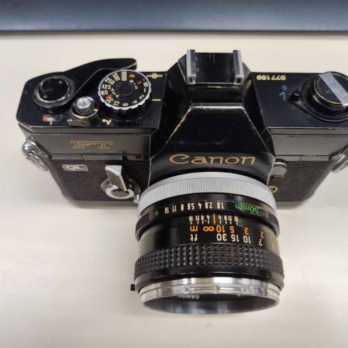 Canon FT + FD 50mm f1.8 銀咀