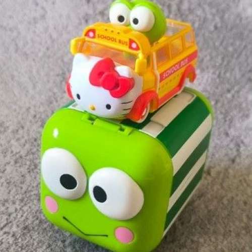 90%NEW 2018 SANRIO Kero Kero Keroppi Hello Kitty 青蛙 回力車