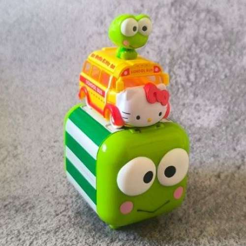 90%NEW 2018 SANRIO Kero Kero Keroppi Hello Kitty 青蛙 回力車
