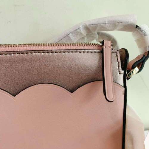 New 全新 Kate Spade bag 粉紅拼色 皮手袋