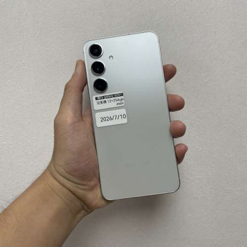(荃灣實體店雙十一優惠）全新質素，三星Galaxy S24/白色🤩/12+256gb/三鏡頭😍兩年S...