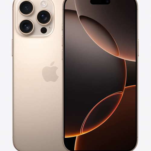 全新 iPhone 16 Pro Max 256G 沙漠金色 (激活日期2024年11月5日)