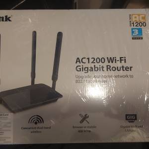 D-link AC1200 Wi-Fi Gigabit Router