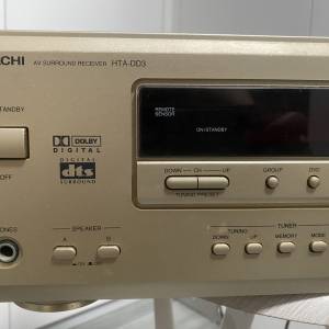 Hitachi HTA-DD3音視頻環繞接收器擴音機