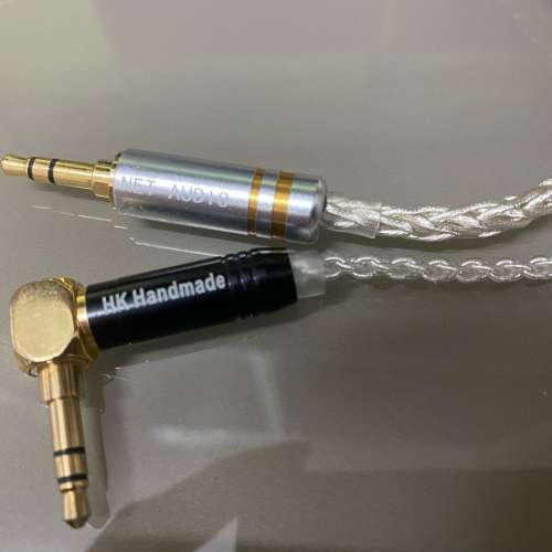 [NetX64 audio聯承之作] (流璃V2) 8絞392芯單晶銅渡UPOCC單晶銀,銀白雪山色耳機升...