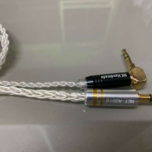 [NetX64 audio聯承之作] (流璃V2) 8絞392芯單晶銅渡UPOCC單晶銀,銀白雪山色耳機升...