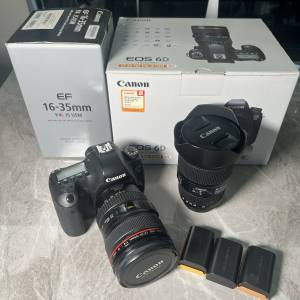 Canon 6D + Canon EF 24-105mm F4 + Canon EF 16-35mm F4