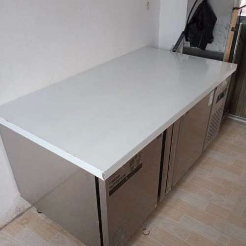 廠家直銷 冷藏保鮮工作台商業冰櫃操作台保鮮櫃廚房冷藏冷凍雙溫工作台卧式