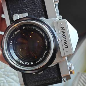 Nikon Nikomat FTN + 50mm f1.4 nikkormat