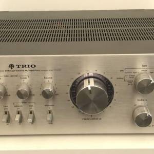 Trio Amplifier 日本制100v 機內各部件編排，都顯出KA-7100D是部高級機型，設計成熟...