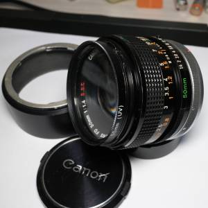 Canon FD 50mm f1.4 SSC