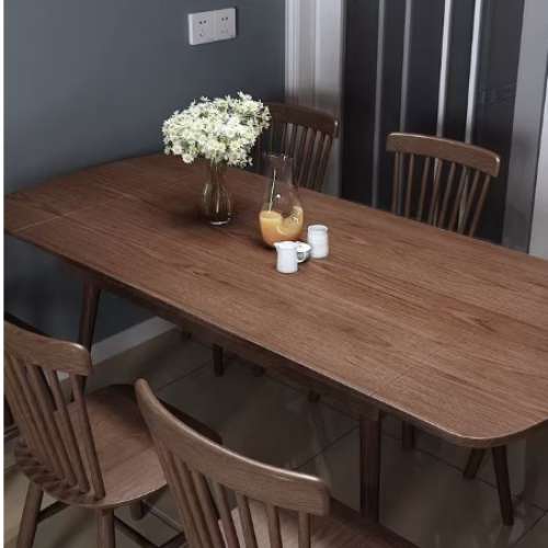 American style solid wood dining table