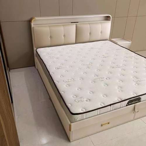 清倉 實木儲物床