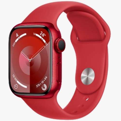 全新 Apple 蘋果 Watch Series 9 GPS + 流動網絡 41mm 午夜暗色/星光色/銀色/粉紅色...