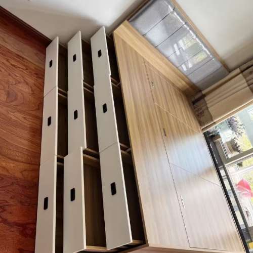 抽屜收納高箱儲物床 低價出售