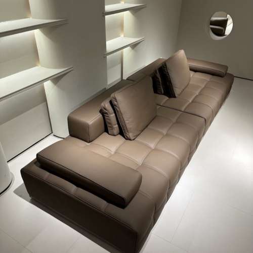 方塊沙發真皮沙發