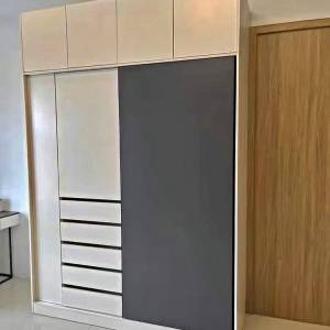 Brand new multi cabinet bucket large capacity storage wardrobe plus top cabinet