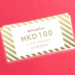 HKTV MAIL電子現金卷 $100 (有效期26年2月31）