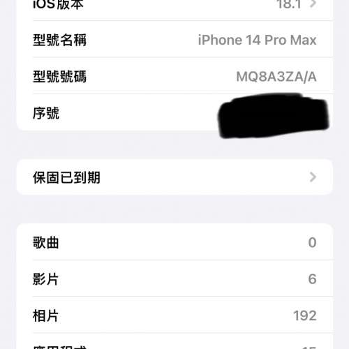98 ％ new iPhone 14 Pro Max 256g ( 93 ％ 電 ）靚仔好少用